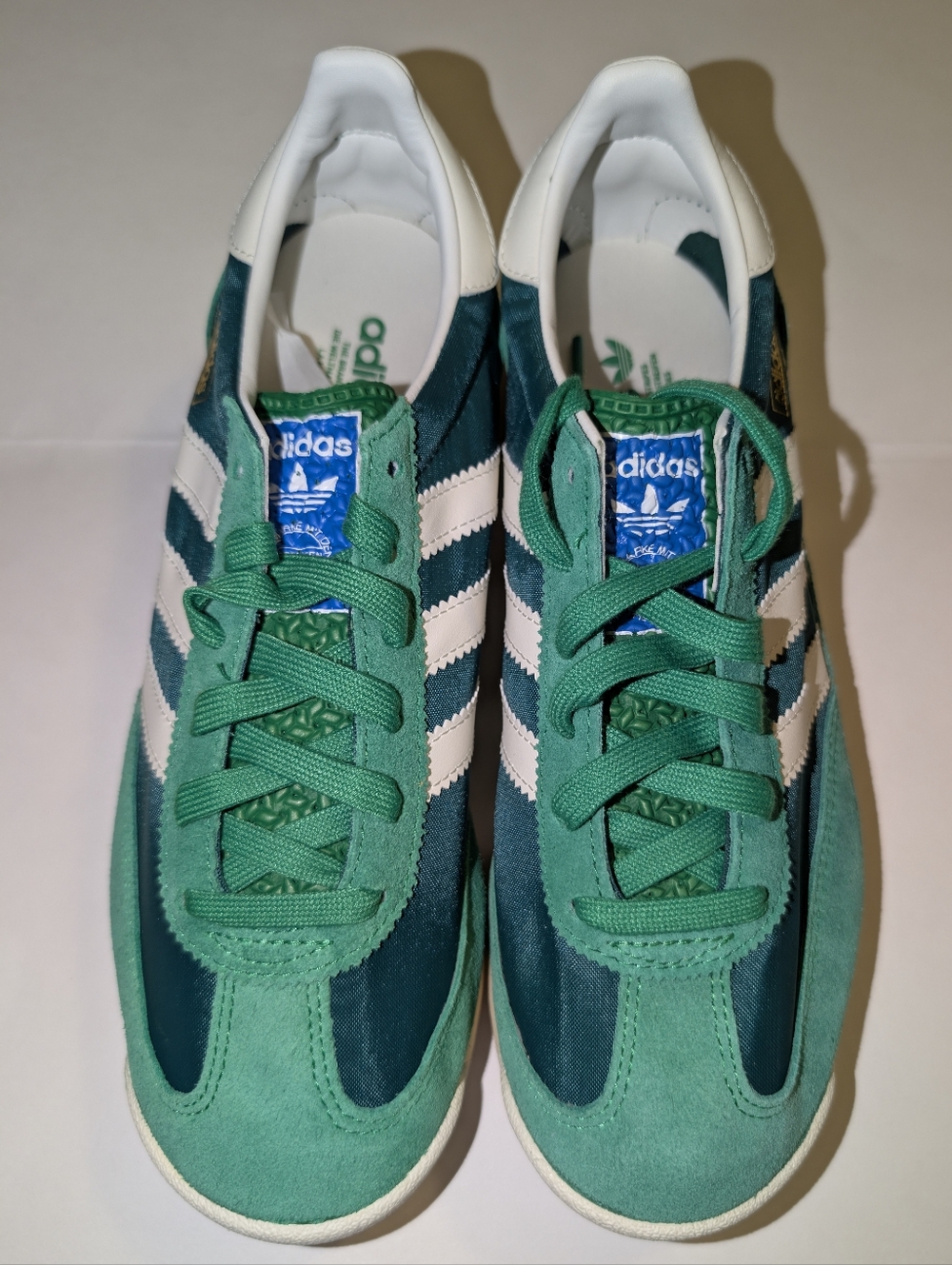 Adidas SL 72 RS Sneakers Green White New 6.5 Youth/ 7.5 Women's